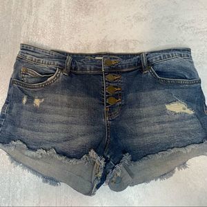 Billabong Cut off jean shorts size 28